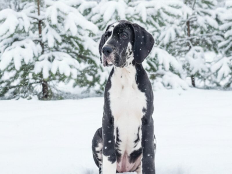 Dog niemiecki arlekin