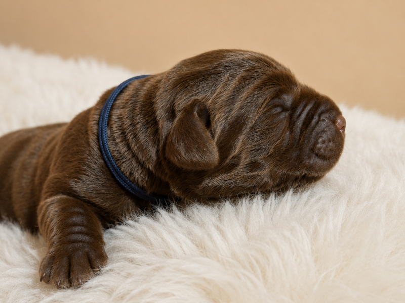 Labrador Retriever- czekoladowy piesek